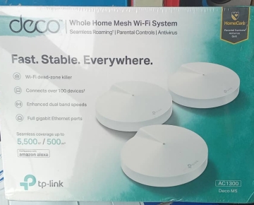 Tp-Link Deco M5 AC1300 Whole Home Mesh Dual Band Wi-Fi System